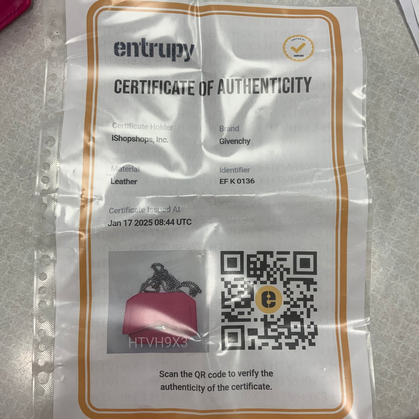 Crossbody Luxury Designer By Givenchy, Size: Small