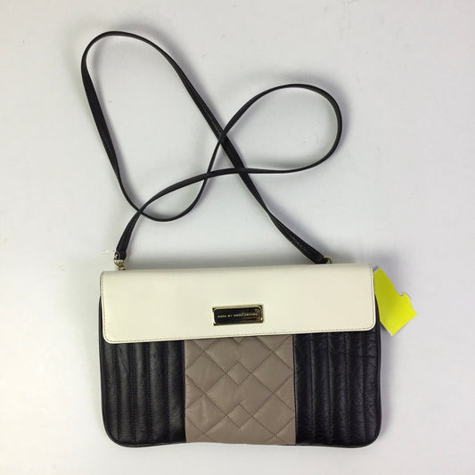 Crossbody Designer By Marc By Marc Jacobs In Black & Cream, Size:Small