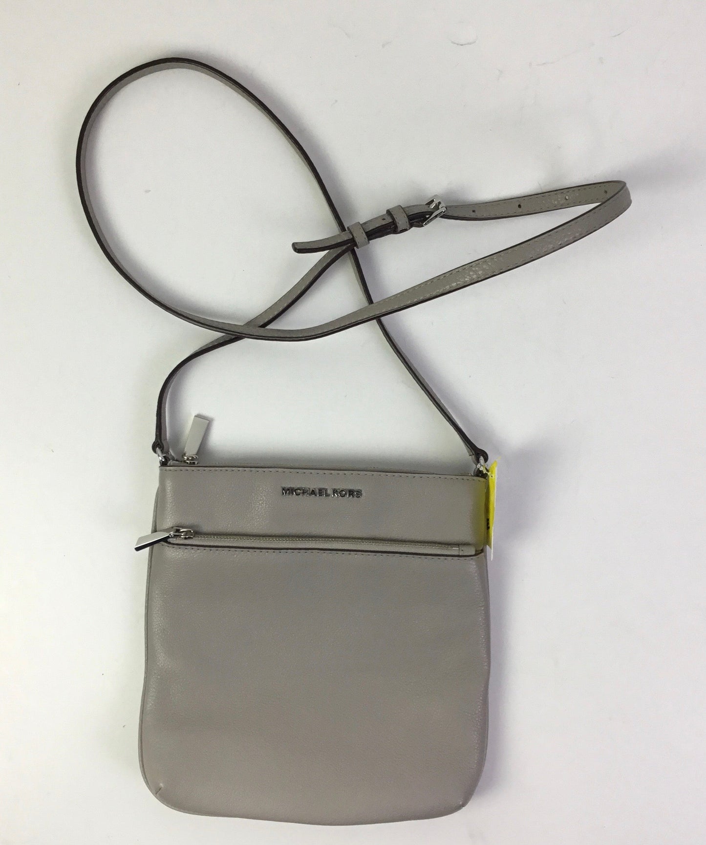 Crossbody Designer By Michael Kors In Grey, Size:Small