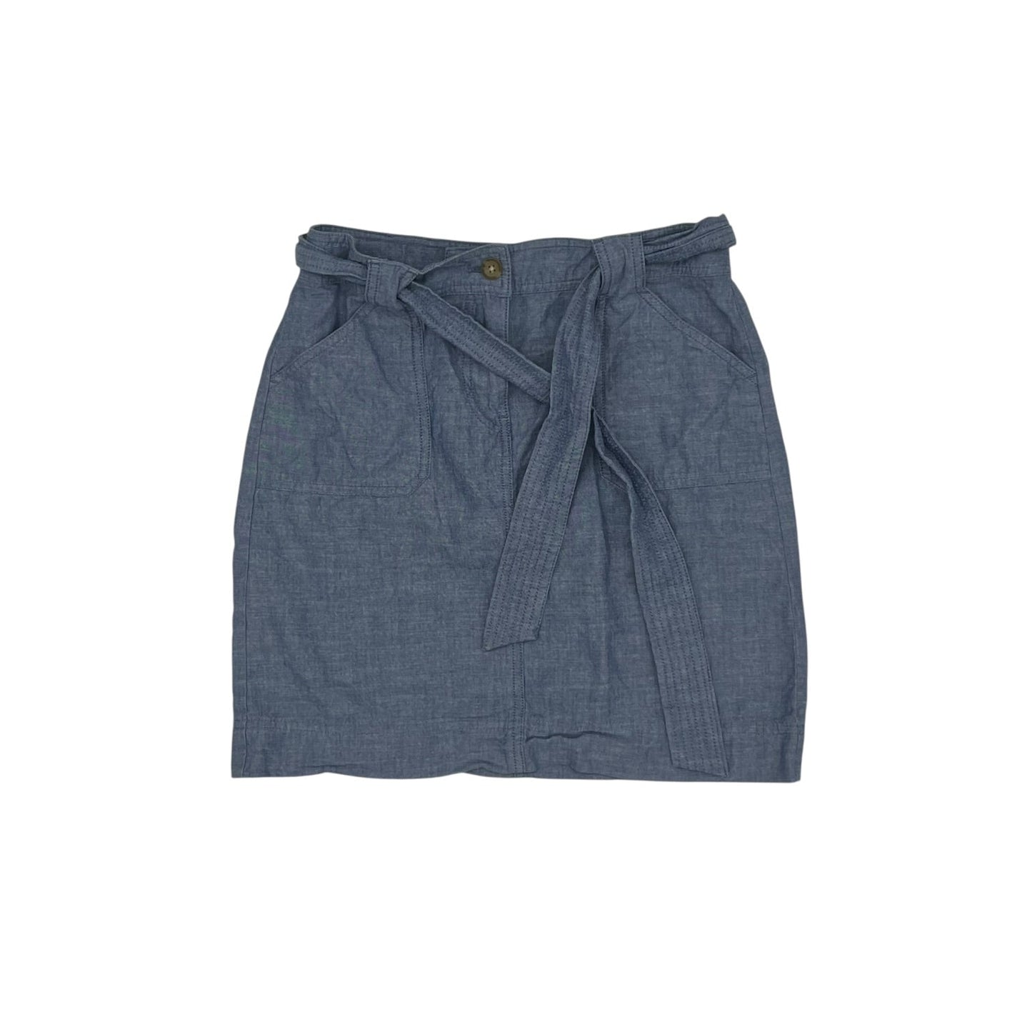 Skirt Mini & Short By Talbots In Blue Denim, Size:2