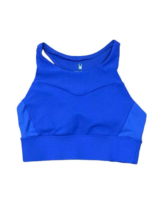 Athletic Bra By Spyder In Blue, Size:S