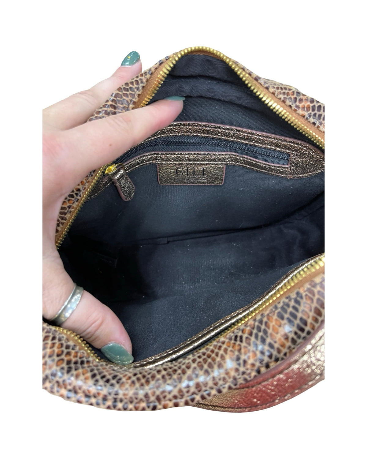 Crossbody By Gilli In Snakeskin Print, Size:Medium