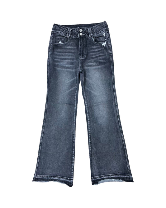 Jeans Wide Leg By Clothes Mentor In Black, Size:M