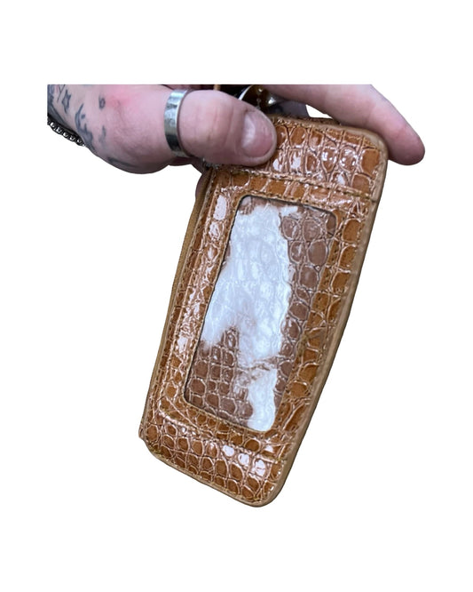 Id/Card Holder By Metropolitan In Bronze