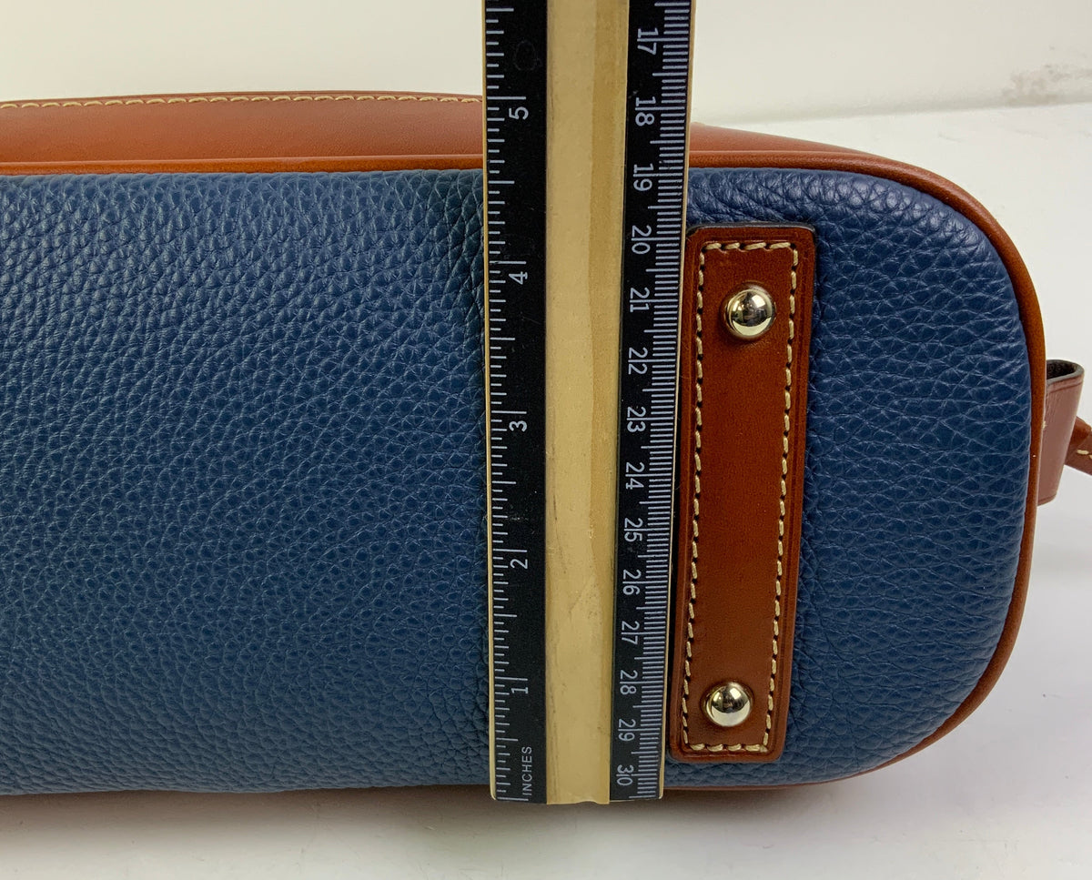 Handbag Designer By Dooney And Bourke In Navy, Size:Medium