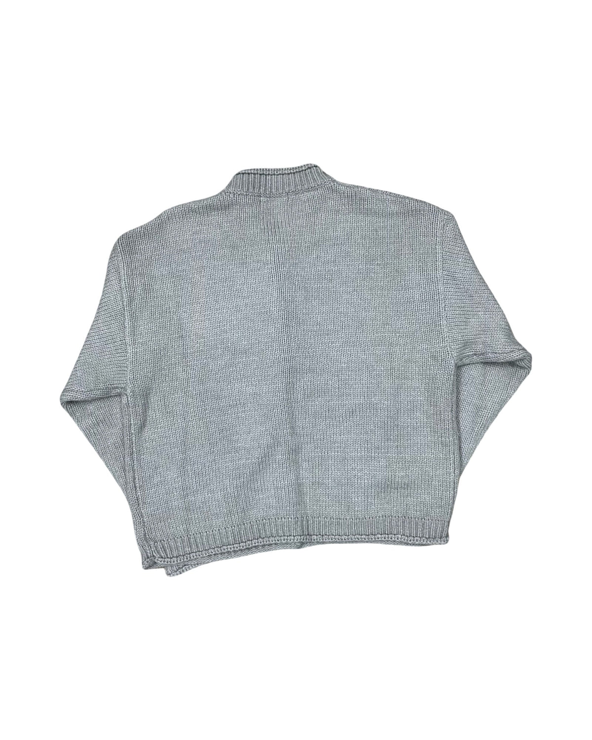 Sweater Cardigan By Mod Ref In Grey, Size:L