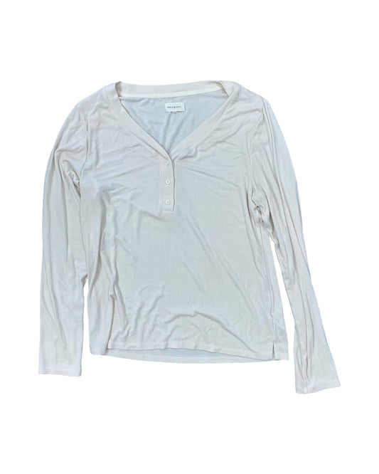Top Ls By Thread And Supply In Cream, Size:L