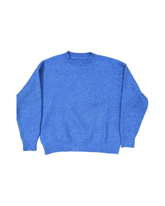 Sweater By Clothes Mentor In Blue, Size:M