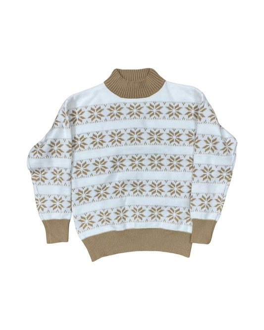 Sweater By Clothes Mentor In White, Size:M