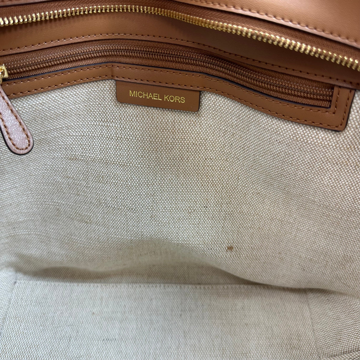 Handbag Designer By Michael Kors, Size: Large