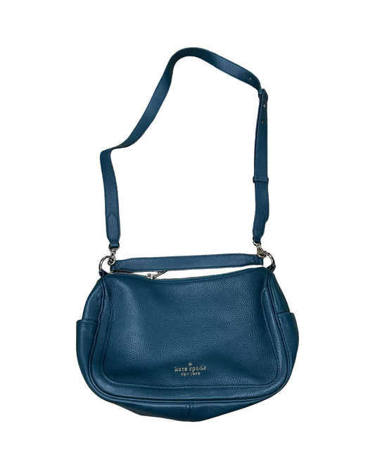 Crossbody Designer By Kate Spade In Teal, Size:Medium