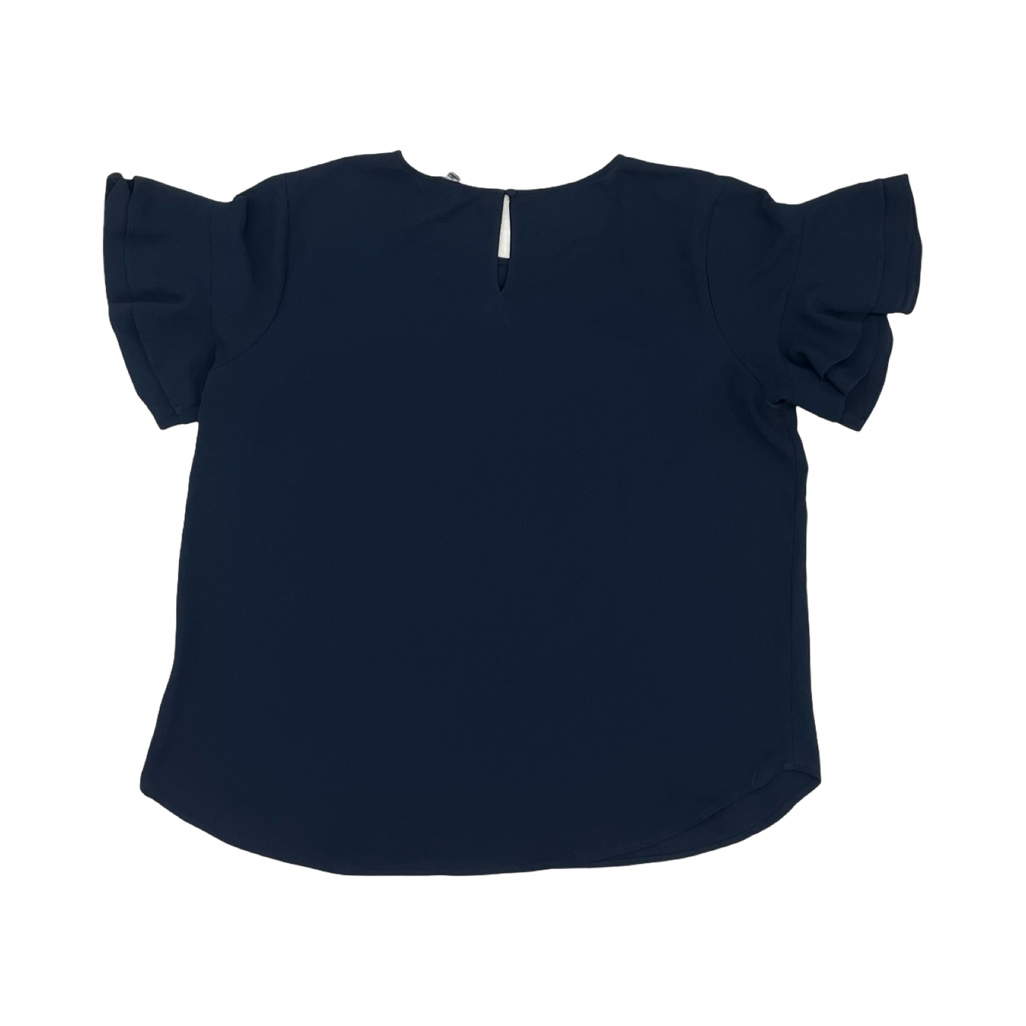 Blouse Ss By 41 Hawthorn In Blue, Size:Xl