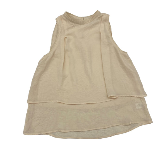 CREAM UMGEE TOP SLEEVELESS, Size S