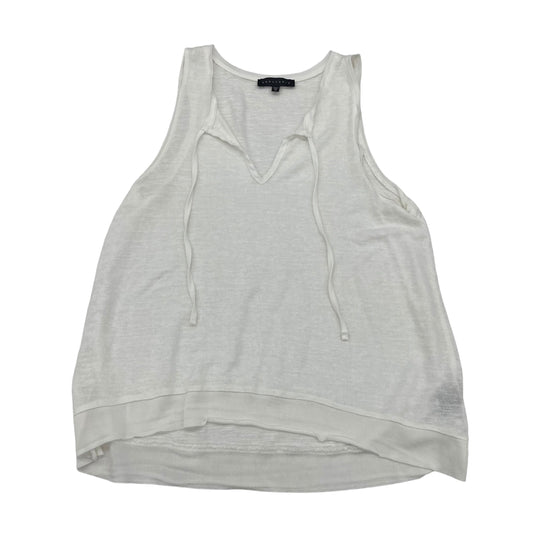 WHITE TOP SLEEVELESS by SANCTUARY Size:M