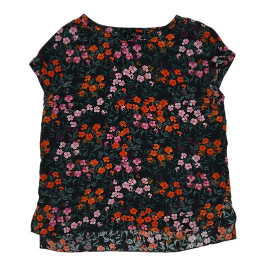 FLORAL PRINT TOP SS by BANANA REPUBLIC Size:S