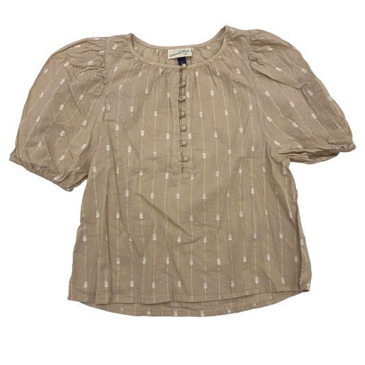 TAN TOP SS by UNIVERSAL THREAD Size:XS