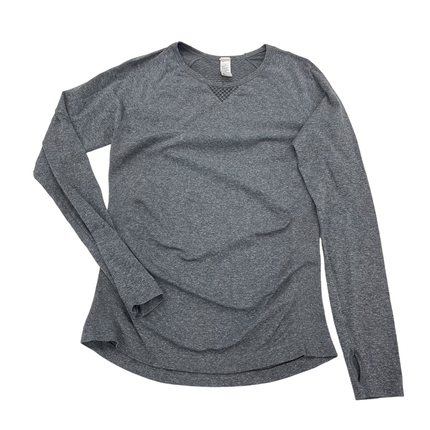 GREY ATHLETIC TOP LS CREWNECK by OLD NAVY Size:M