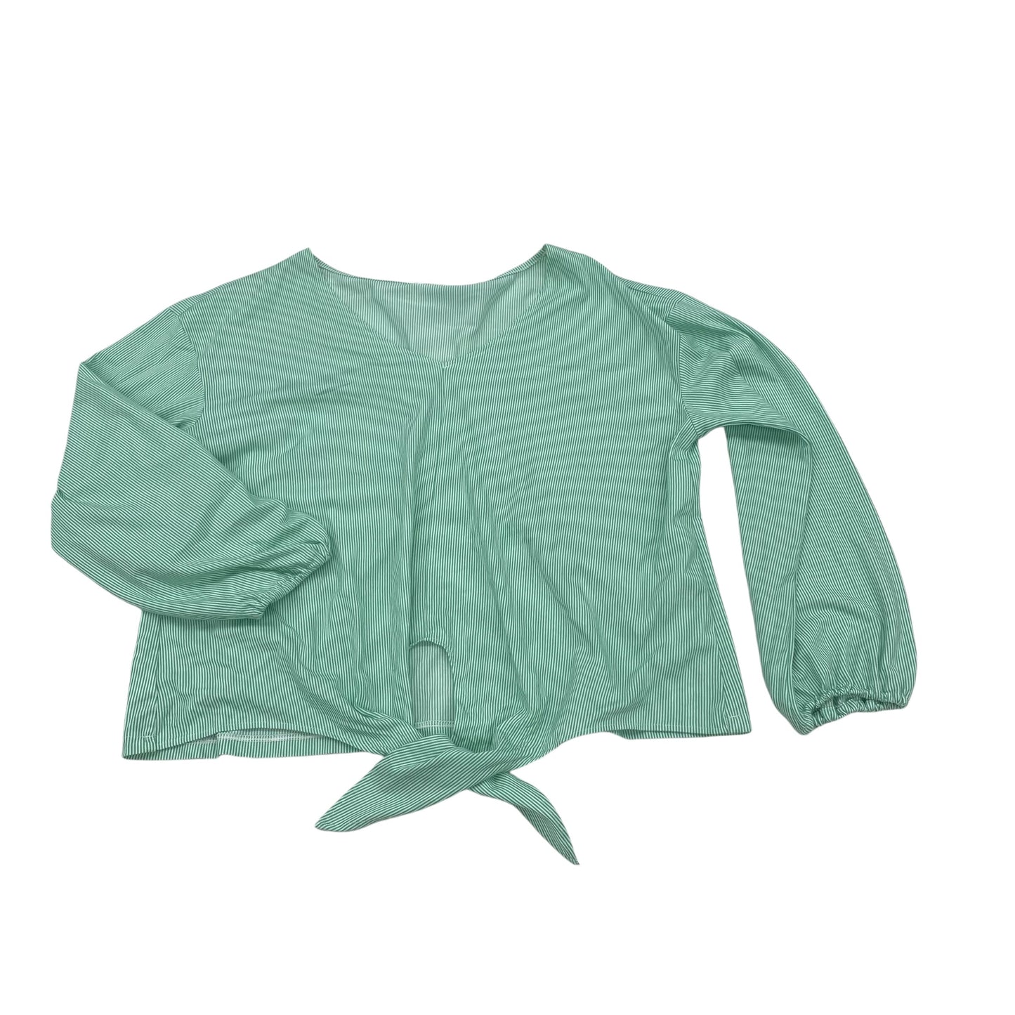 Top Ls By Ann Taylor In Green, Size:M