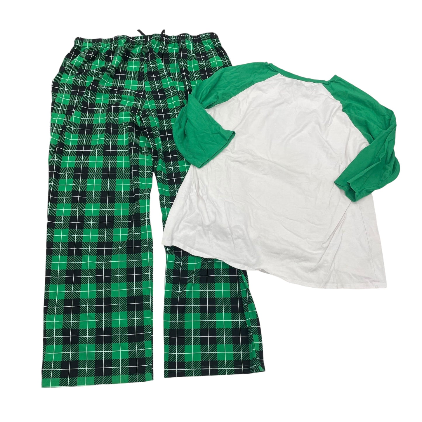 Pajamas 2Pc By Clothes Mentor In Green, Size:1X