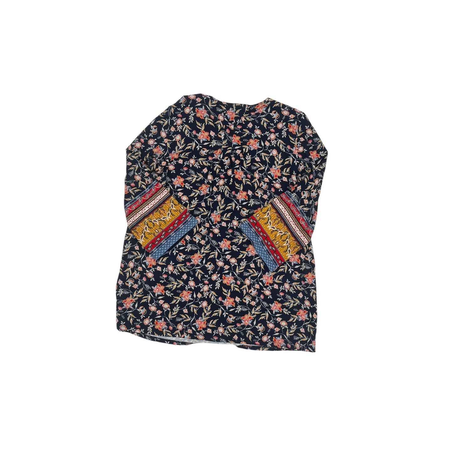 Top 3/4 Sleeve By J. Jill In Navy, Size:S