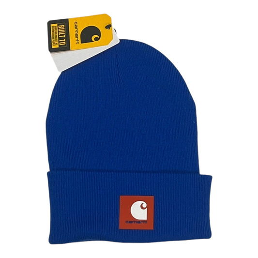 Hat Beanie By Carhartt In Blue