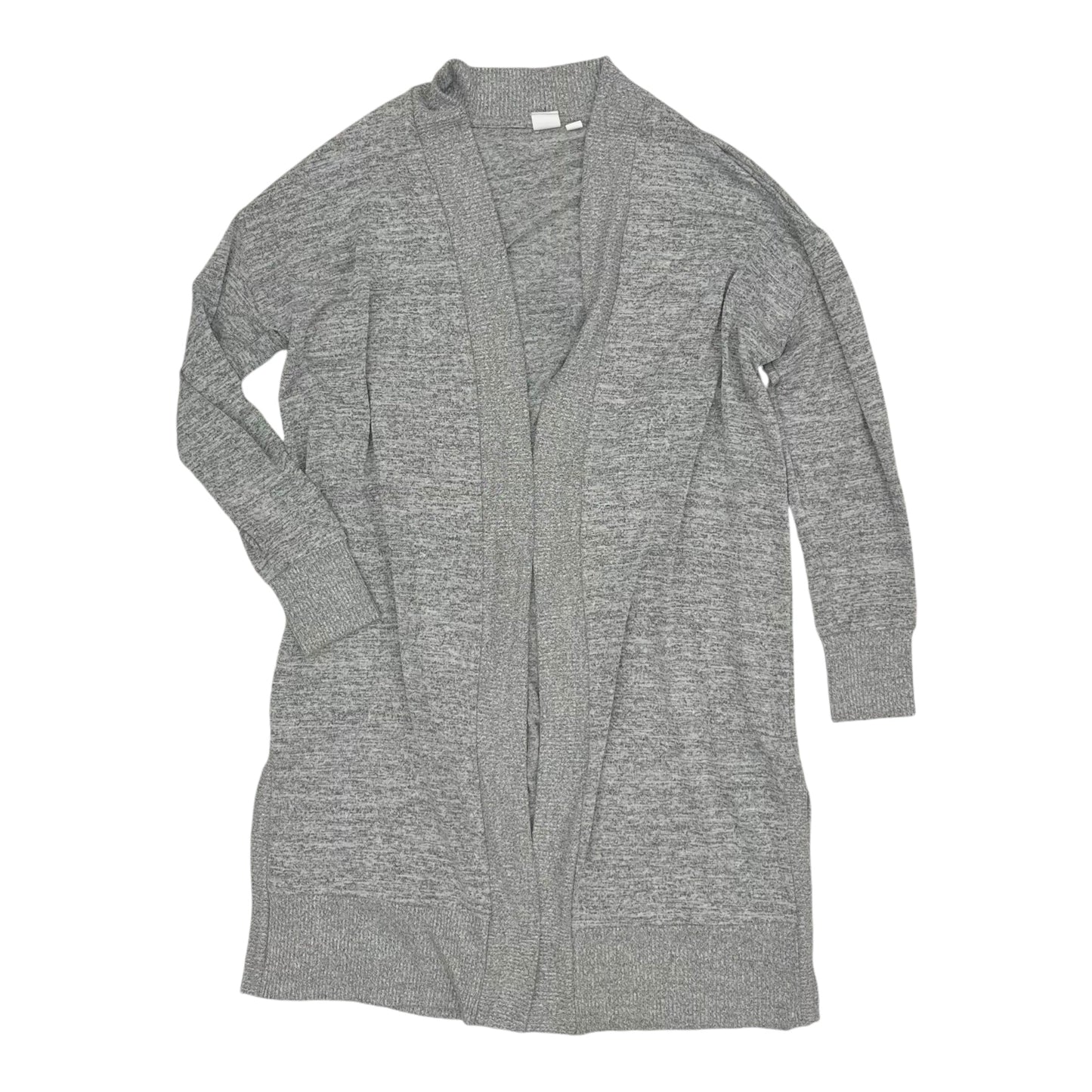 Sweater Cardigan By Gap In Grey, Size:Sp