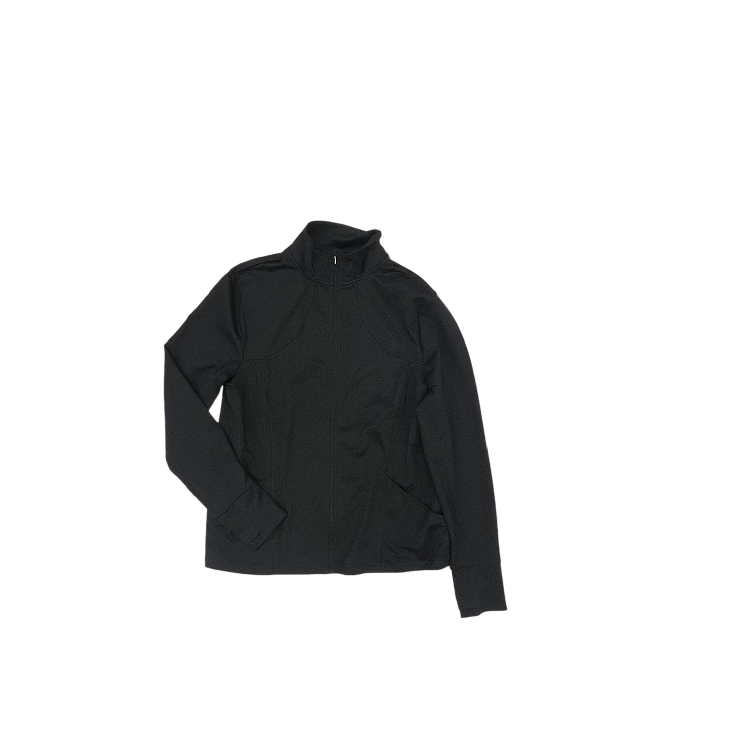 Athletic Jacket By Apana In Black, Size:Xl