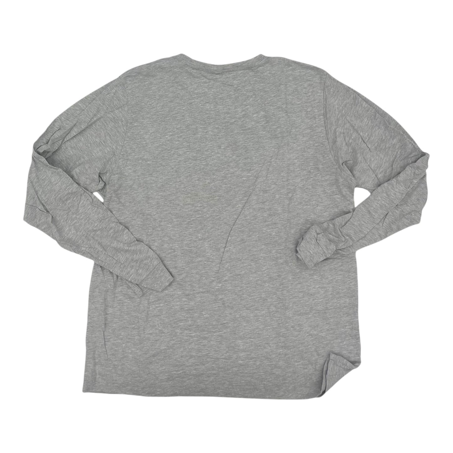 Top Ls By Bella + Canvas In Grey, Size:Xl