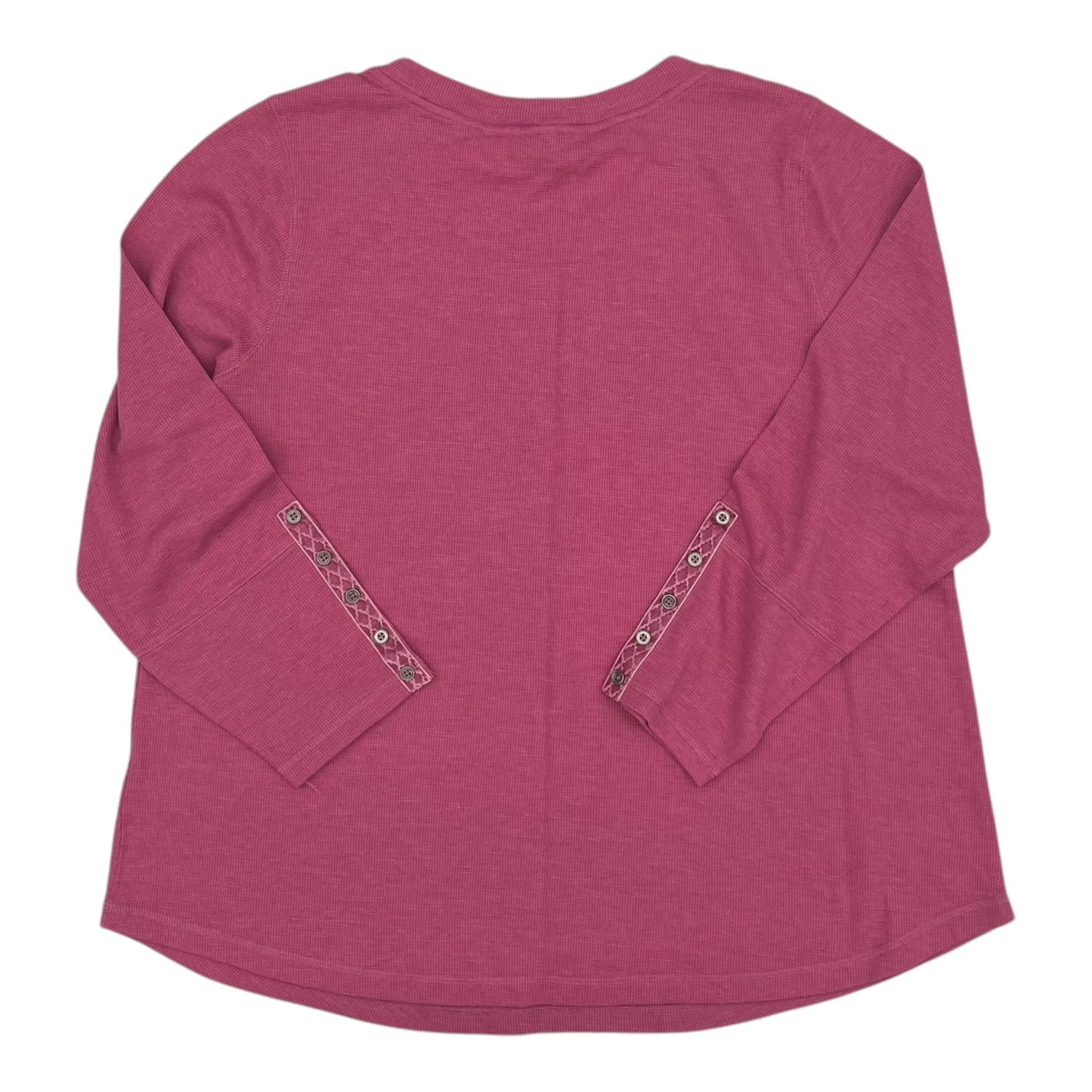 Top Ls By Cj Banks In Pink, Size:2X