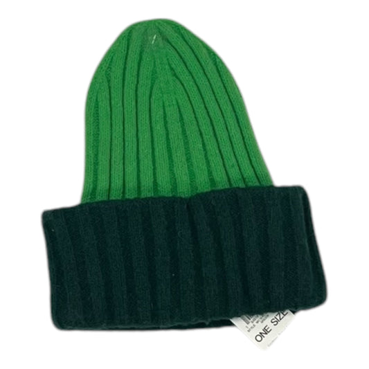 Hat Beanie By Clothes Mentor In Green