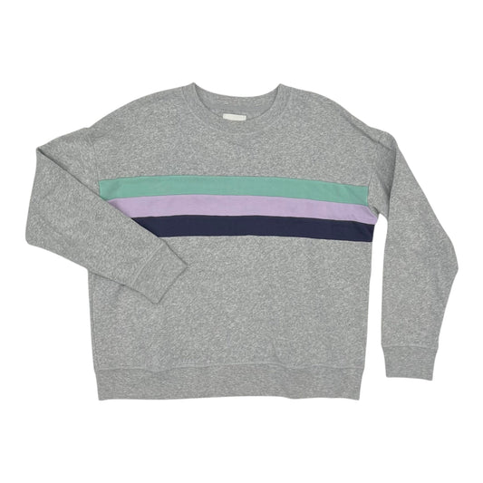 Sweatshirt Crewneck By American Eagle In Grey, Size:L