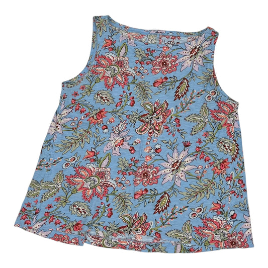 Tank Top By Loft In Blue, Size:L