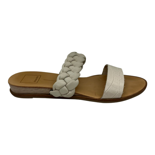 Sandals Flats By Dolce Vita In White, Size:8.5