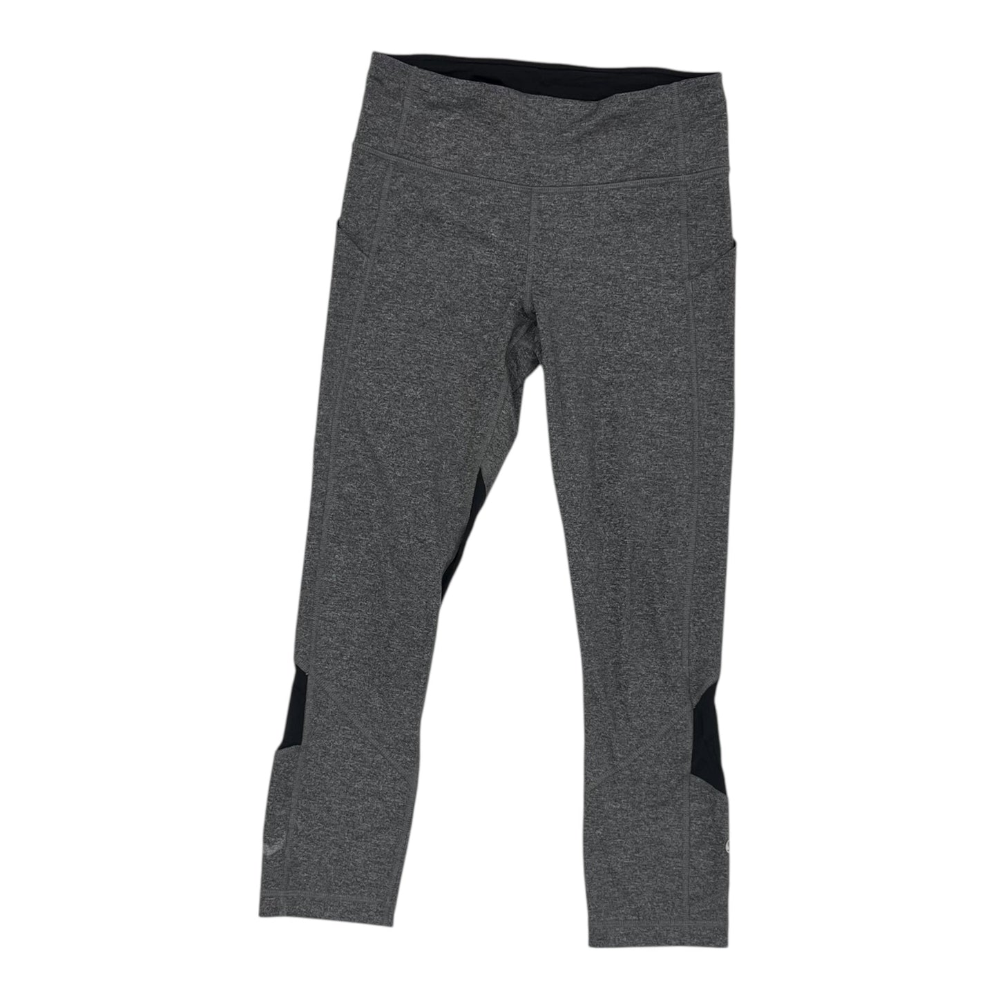 Athletic Leggings Capris By Lululemon In Black, Size:S