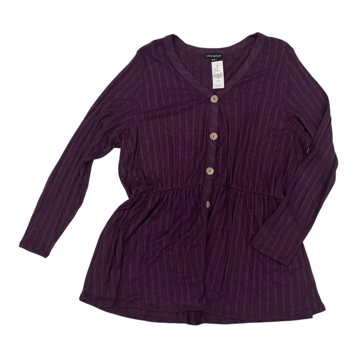 Top Ls By Lane Bryant In Purple, Size:2X
