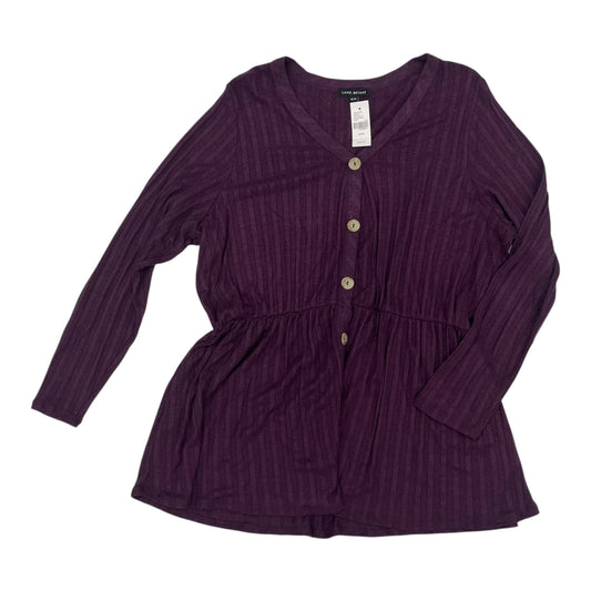 Top Ls By Lane Bryant In Purple, Size:2X