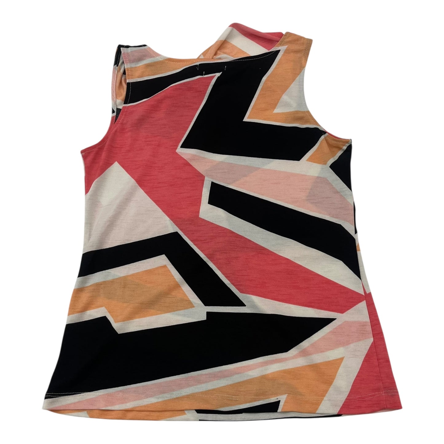Blouse Sleeveless By Van Heusen In Multi, Size:M