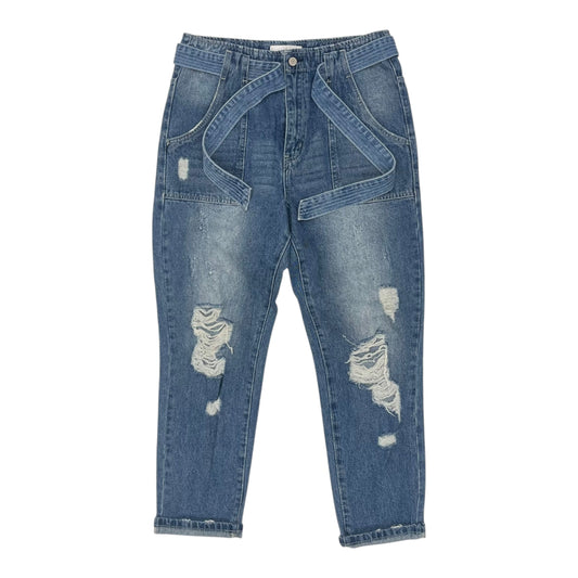 Jeans Straight By Vervet In Blue Denim, Size:8