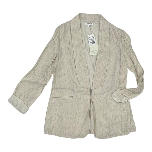 Blazer By Clothes Mentor In Cream, Size:Xs
