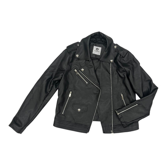 Jacket Moto By Cme In Black, Size:S