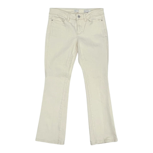 Jeans Boot Cut By J. Jill In Cream, Size:4P
