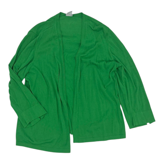 Cardigan By Chicos In Green, Size:L
