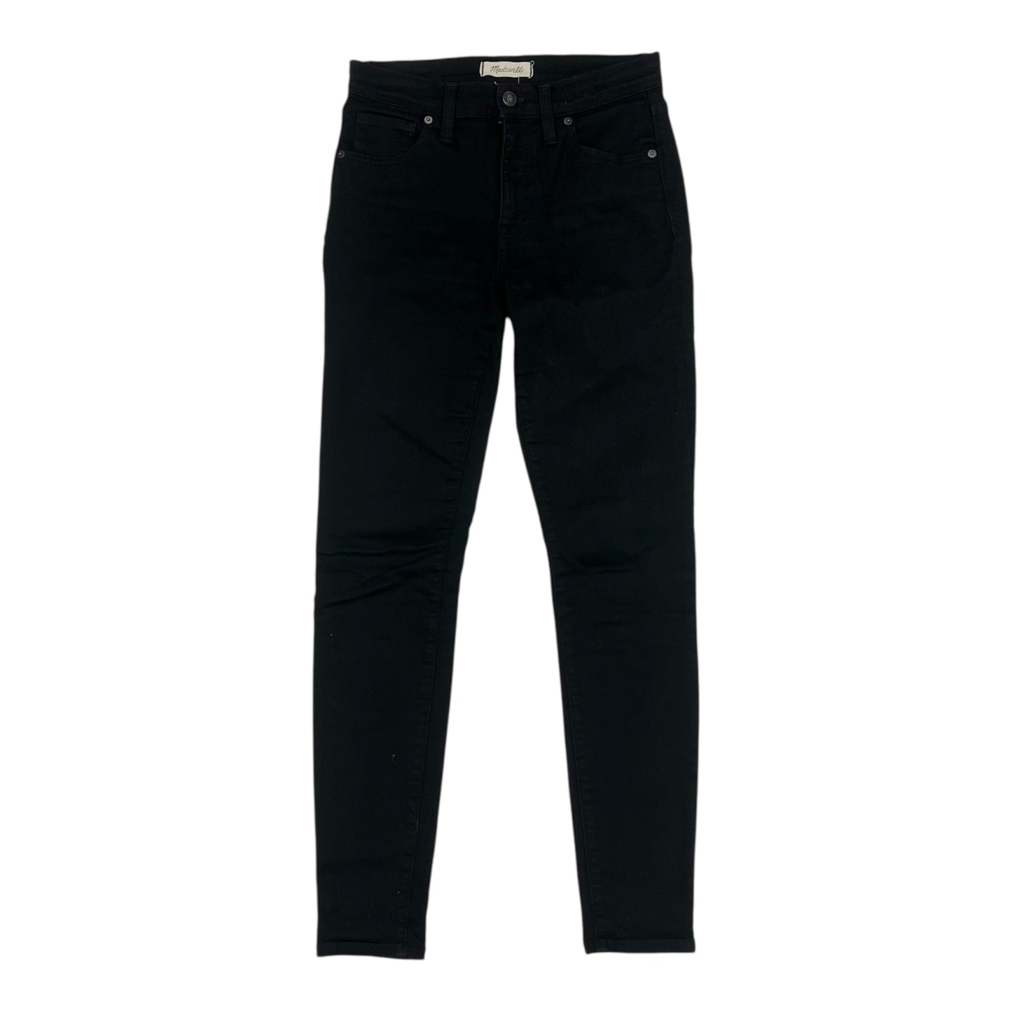 Jeans Skinny By Madewell In Black Denim, Size:4L