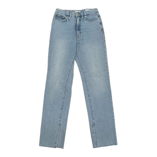 Jeans Straight By Good American In Blue Denim, Size:6