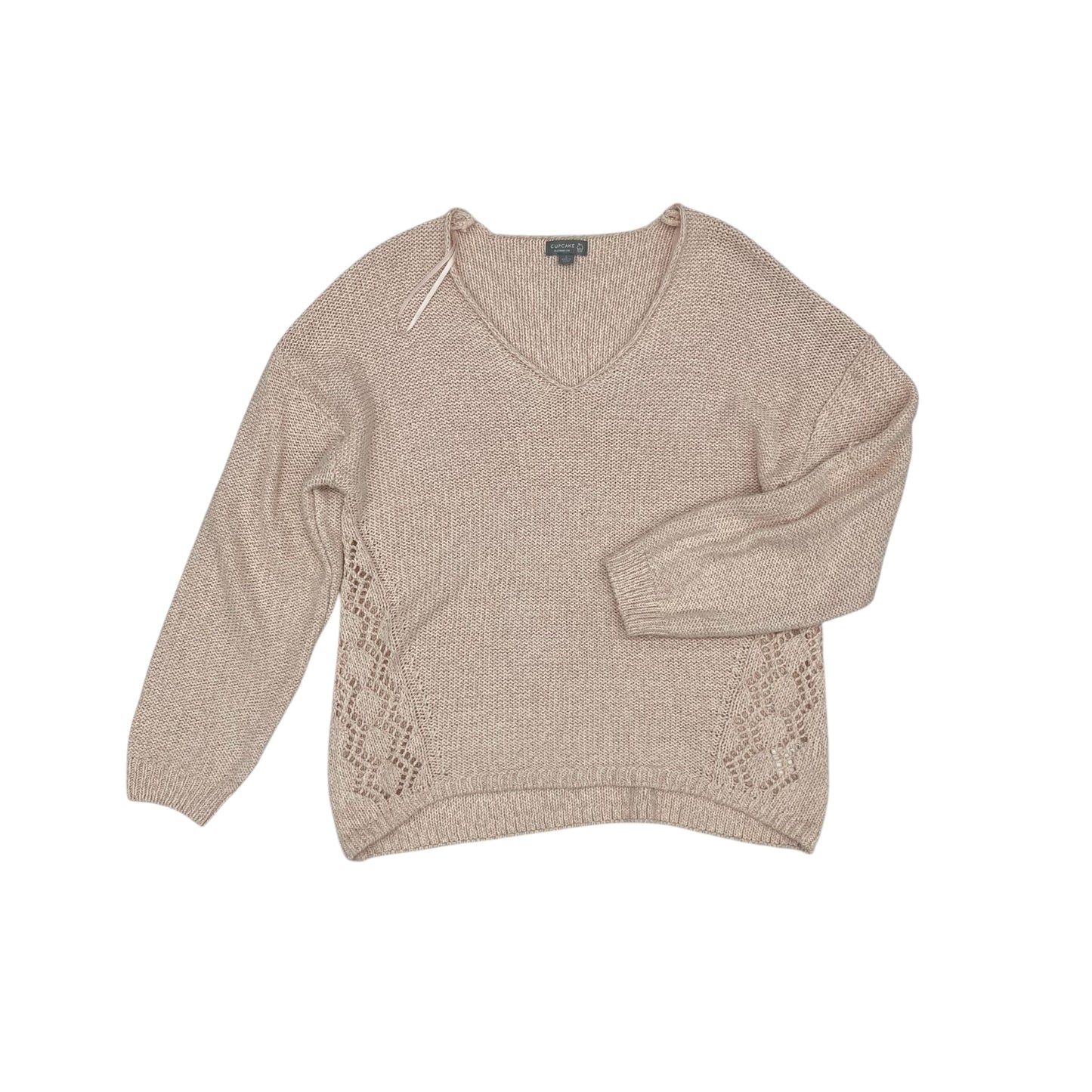 Sweater By Cupcakes And Cashmere In Pink, Size:L