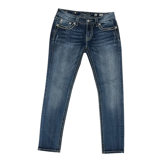 Jeans Skinny By Miss Me In Blue Denim, Size:10