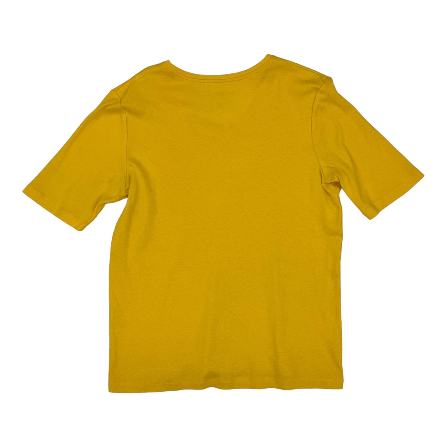 YELLOW TOP SS BASIC by CHICOS Size:M