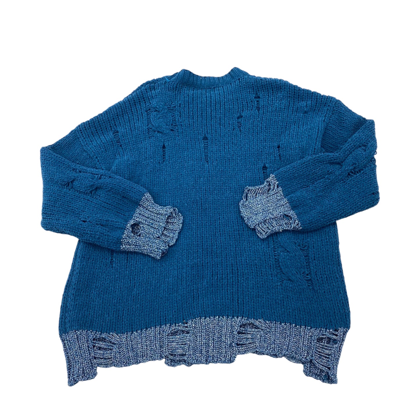 Sweater By Umgee In Blue, Size:L