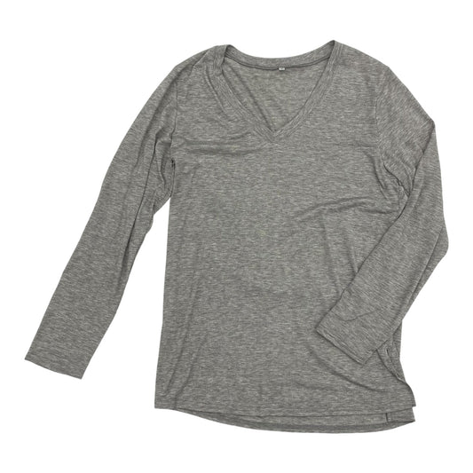 Top Ls Basic By Cme In Grey, Size:M