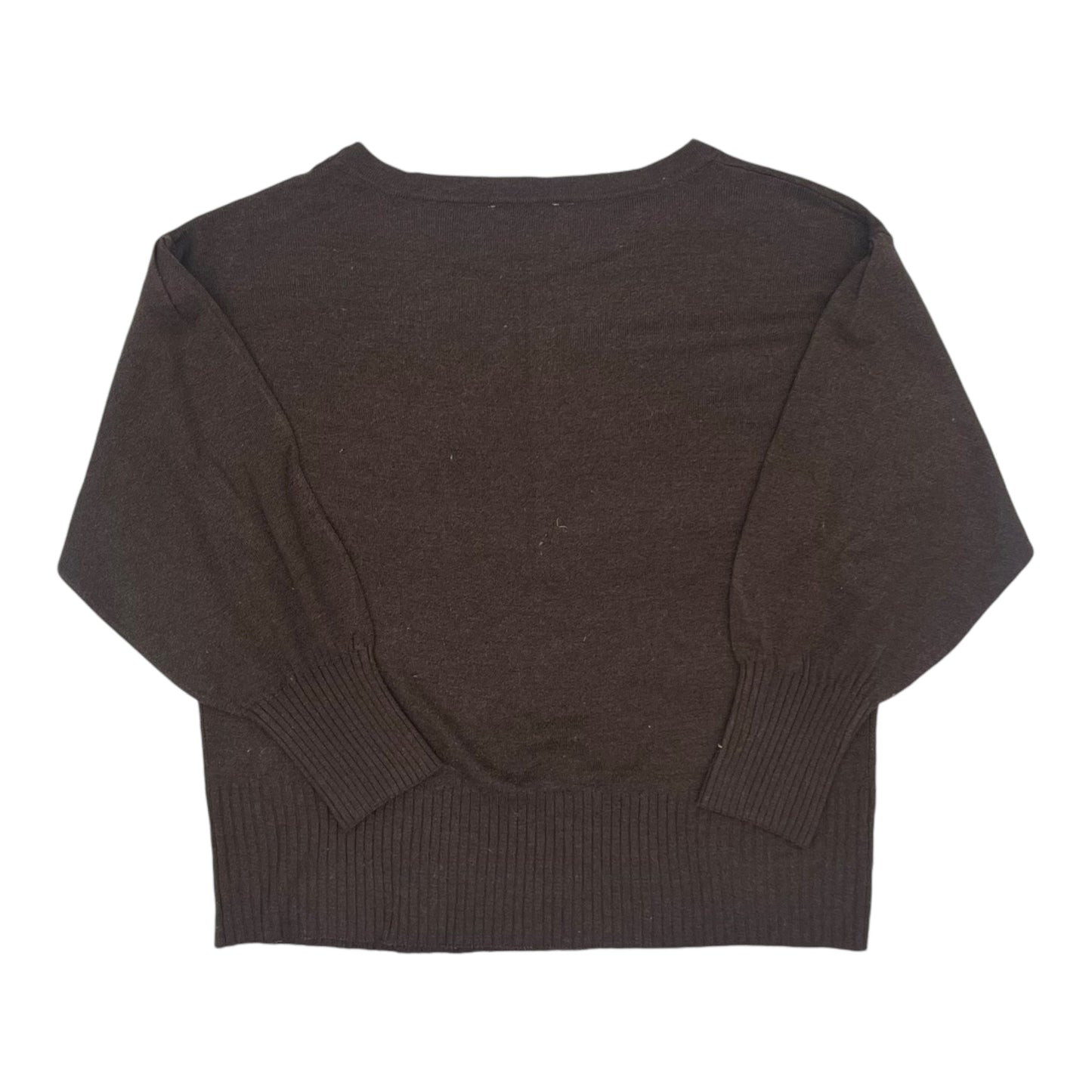 Sweater By Terra & Sky In Brown, Size:Xl